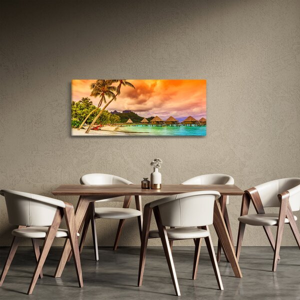 Slika - Otok Bora Bora (120x50 cm)