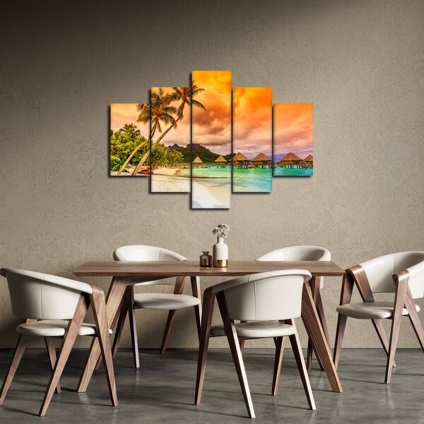 Slika - Otok Bora Bora (150x105 cm)