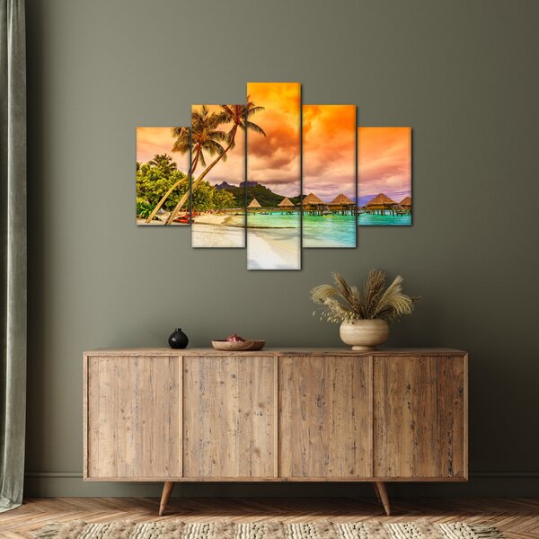 Slika - Otok Bora Bora (150x105 cm)