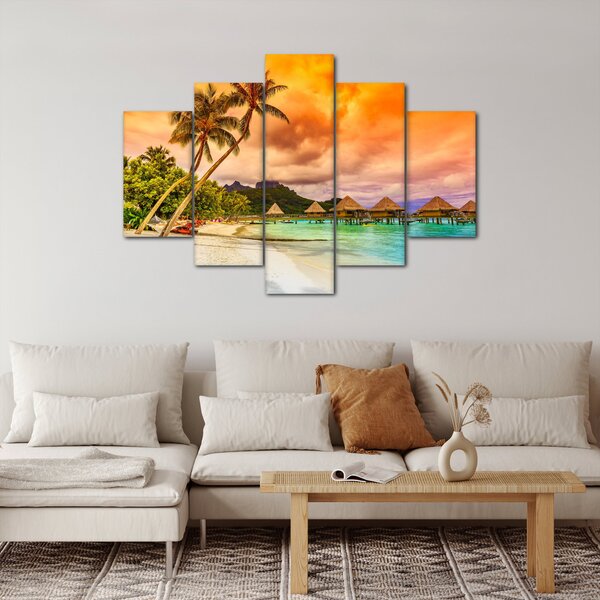 Slika - Otok Bora Bora (150x105 cm)