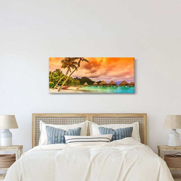 Slika - Otok Bora Bora (120x50 cm)