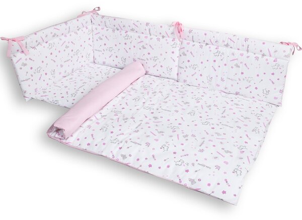 Magic Baby Komplet posteljine Barbara II za krevetić 120x60 cm
