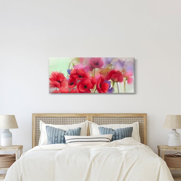 Slika - Makovi (120x50 cm)