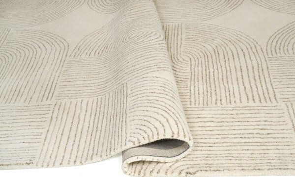 Vuneni Tepih Ornate Beige