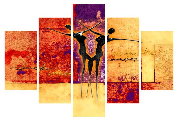 Slika - Afrička božica (150x105 cm)