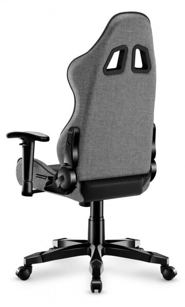 Praktična crno-siva gaming stolica za tinejdžere