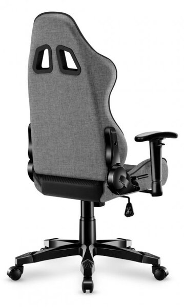 Praktična crno-siva gaming stolica za tinejdžere