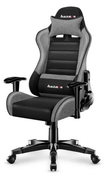 Praktična crno-siva gaming stolica za tinejdžere