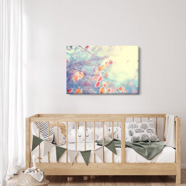 Slika - Listići u ledu (90x60 cm)