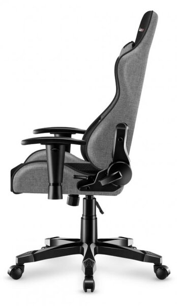 Praktična crno-siva gaming stolica za tinejdžere