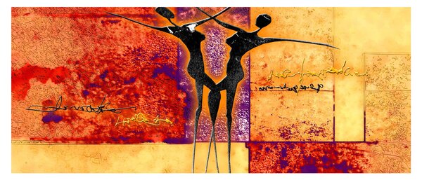Slika - Afrička božica (120x50 cm)