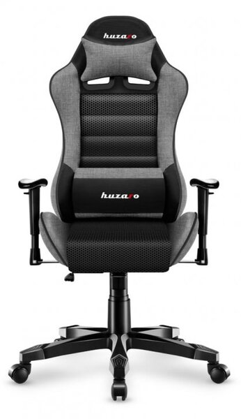Praktična crno-siva gaming stolica za tinejdžere
