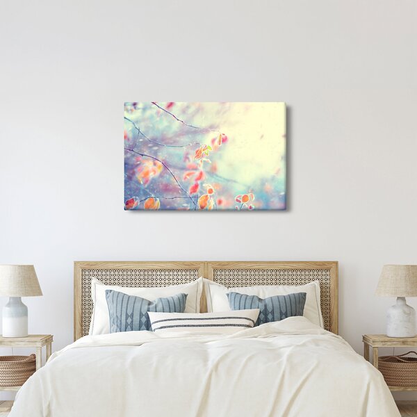 Slika - Listići u ledu (90x60 cm)