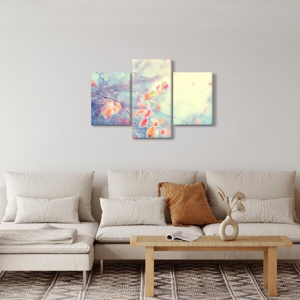 Slika - Listići u ledu (90x60 cm)