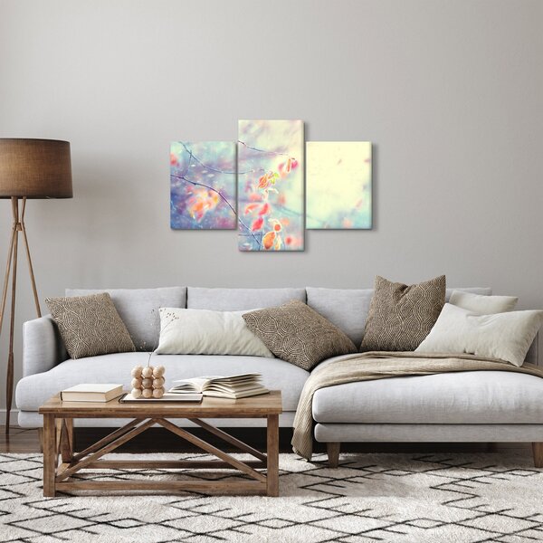 Slika - Listići u ledu (90x60 cm)