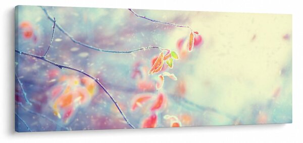 Slika - Listići u ledu (120x50 cm)