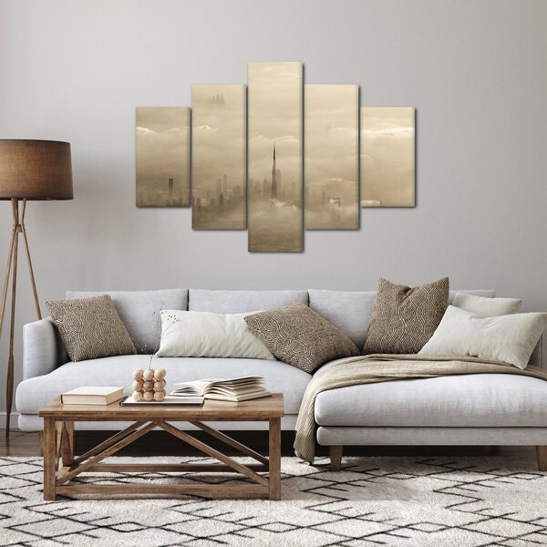 Slika - Grad u oblacima (150x105 cm)