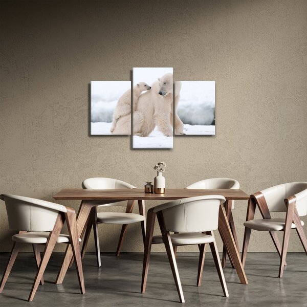 Slika - Polarni medvjedi (90x60 cm)