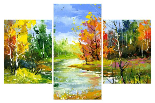 Slika - Pejzažna slika (90x60 cm)