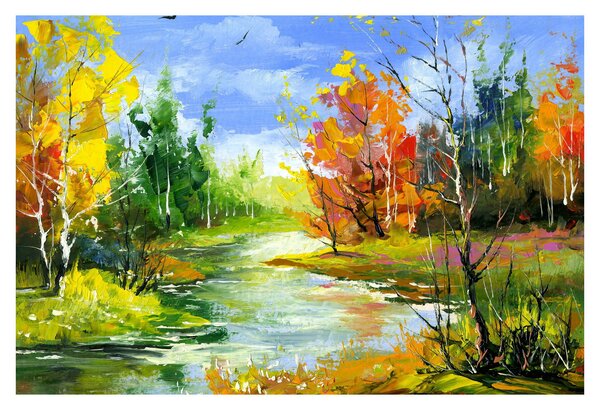 Slika - Pejzažna slika (90x60 cm)
