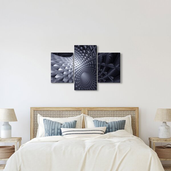 Slika - 3D apstrakcija (90x60 cm)