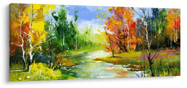 Slika - Pejzažna slika (120x50 cm)