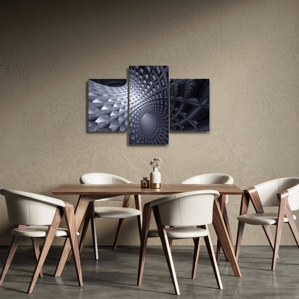 Slika - 3D apstrakcija (90x60 cm)