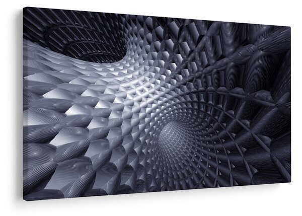 Slika - 3D apstrakcija (90x60 cm)