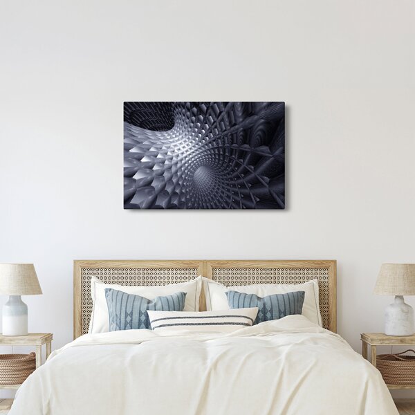 Slika - 3D apstrakcija (90x60 cm)