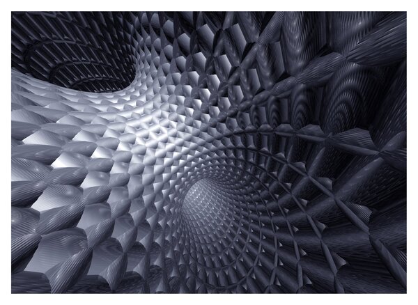 Slika - 3D apstrakcija (70x50 cm)