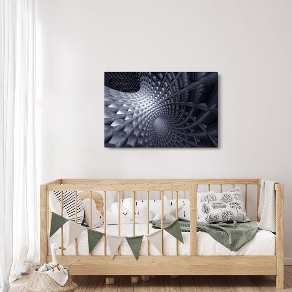 Slika - 3D apstrakcija (90x60 cm)