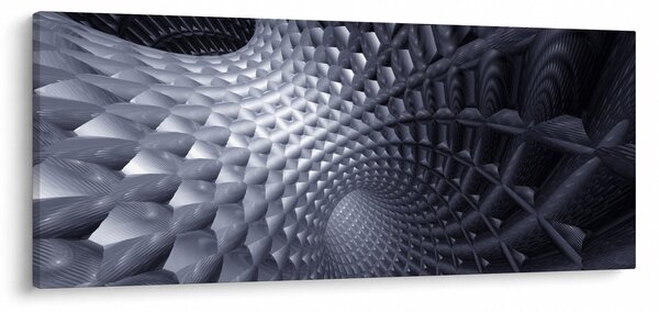 Slika - 3D apstrakcija (120x50 cm)