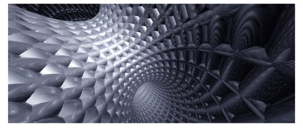 Slika - 3D apstrakcija (120x50 cm)