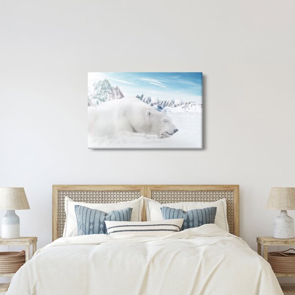 Slika - Polarni medvjed (90x60 cm)