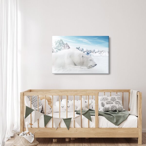 Slika - Polarni medvjed (90x60 cm)