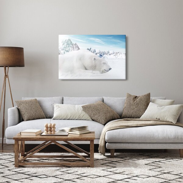 Slika - Polarni medvjed (90x60 cm)
