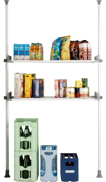 Bijela metalna kupaonska polica 120x300 cm Herkules – Wenko