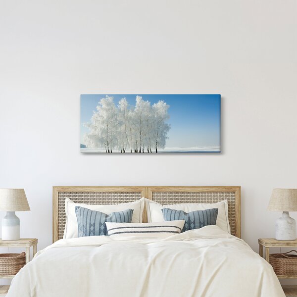 Slika - Snježni krajolik (120x50 cm)