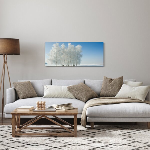 Slika - Snježni krajolik (120x50 cm)