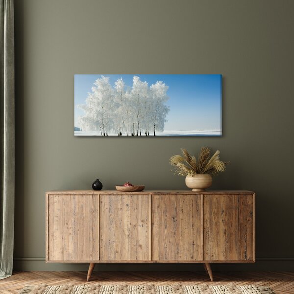 Slika - Snježni krajolik (120x50 cm)