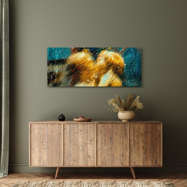 Slika - Ljubljenje anđela (120x50 cm)