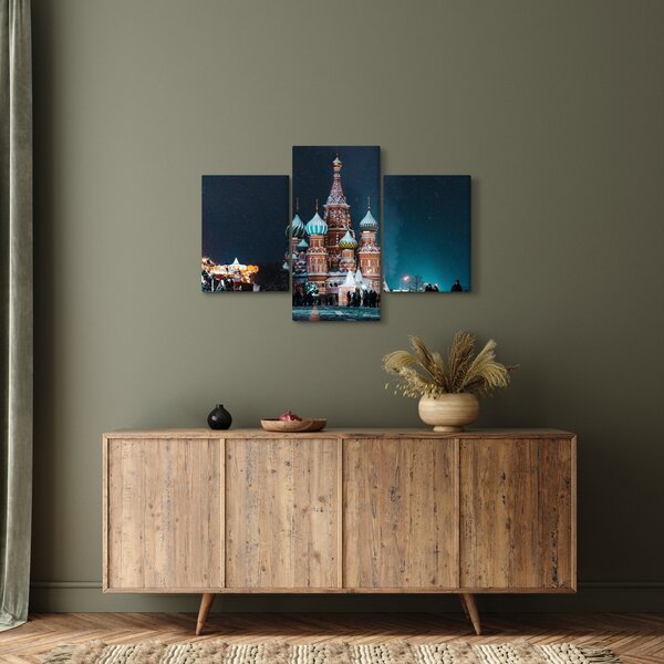 Slika građevine u Rusiji (90x60 cm)