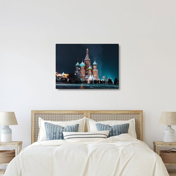 Slika građevine u Rusiji (70x50 cm)