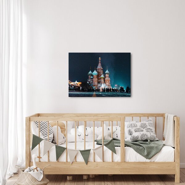 Slika građevine u Rusiji (70x50 cm)