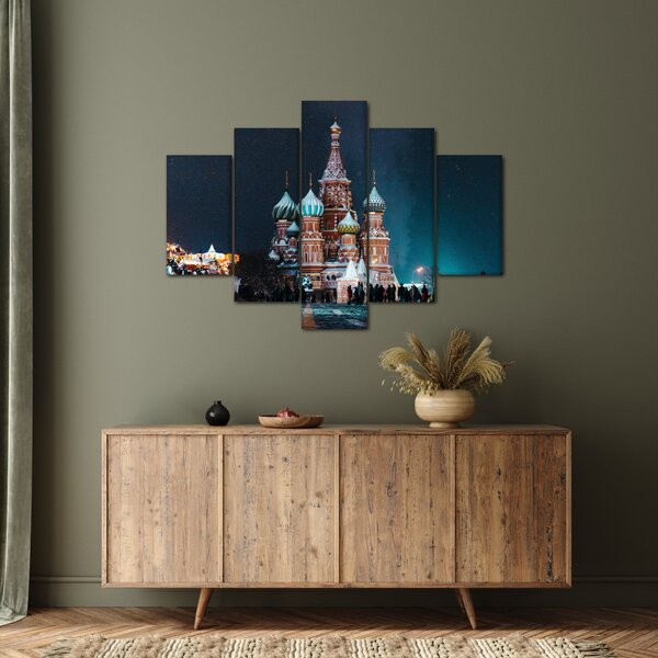Slika građevine u Rusiji (150x105 cm)