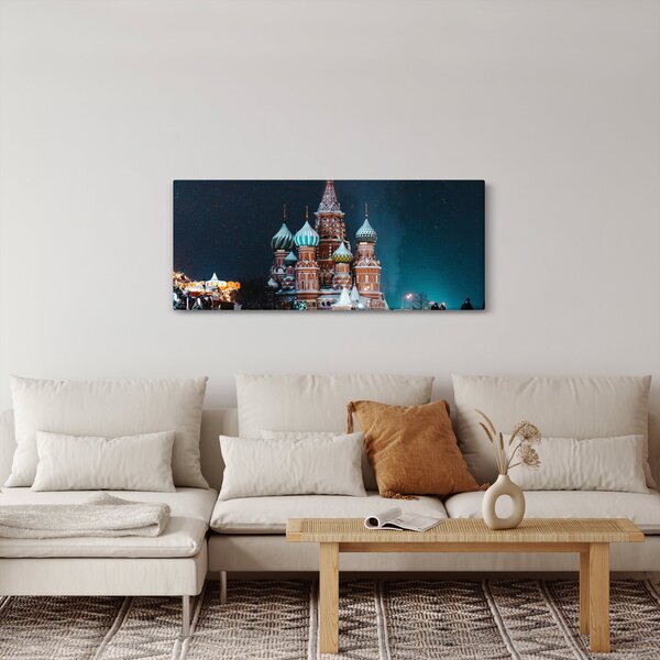 Slika građevine u Rusiji (120x50 cm)