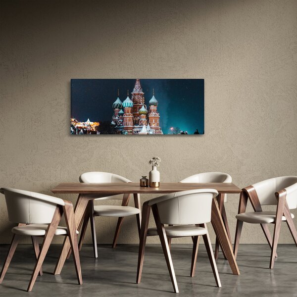 Slika građevine u Rusiji (120x50 cm)