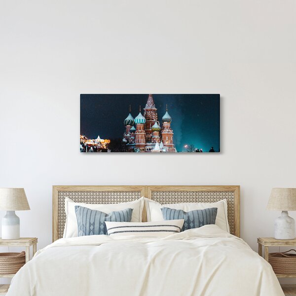 Slika građevine u Rusiji (120x50 cm)