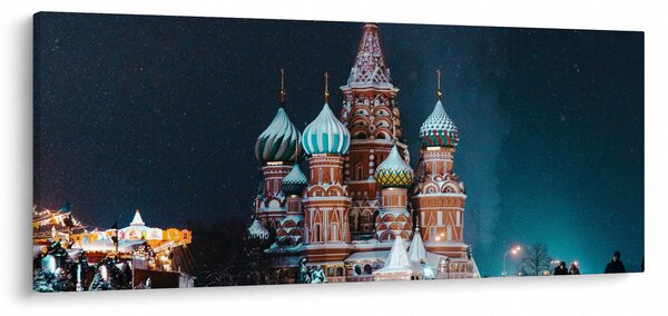 Slika građevine u Rusiji (120x50 cm)