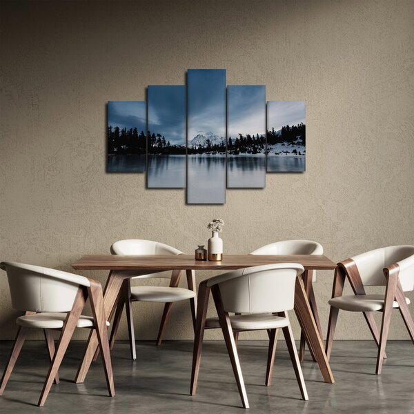 Slika - Na zaleđenom jezeru (150x105 cm)